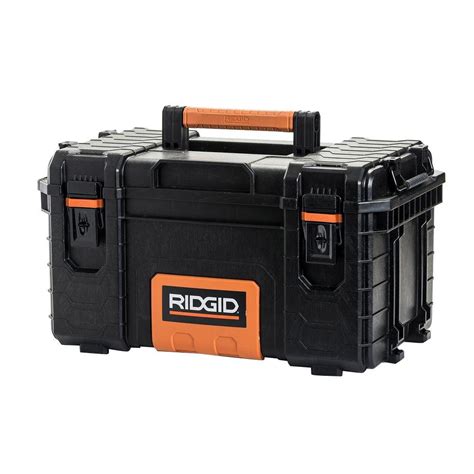 ridgid metal tool box|ridgid tool box home depot.